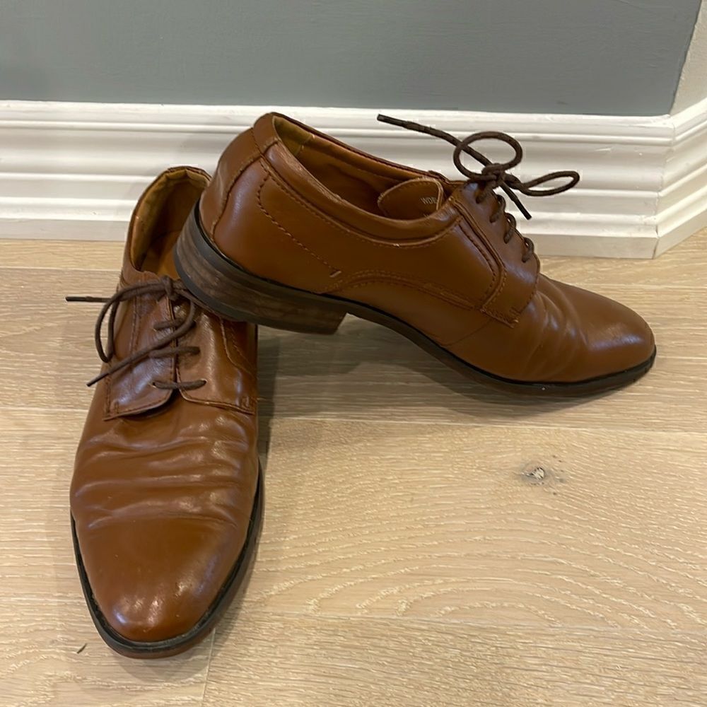 Steve Madden Brown Lace Up Shoes For Men, Size 8.5
